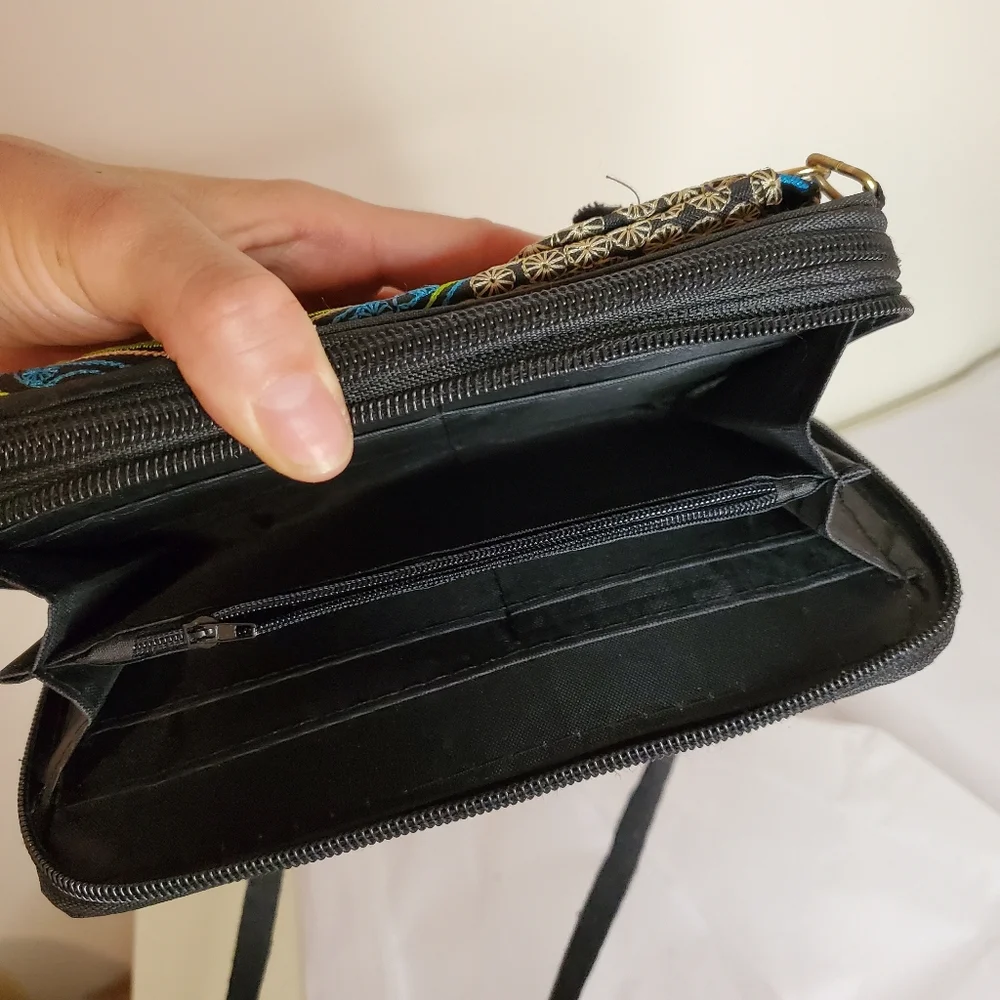 Cellphone & wallet Ebroidered case